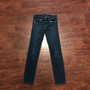 American Eagle Dark Blue Skinny Jeans